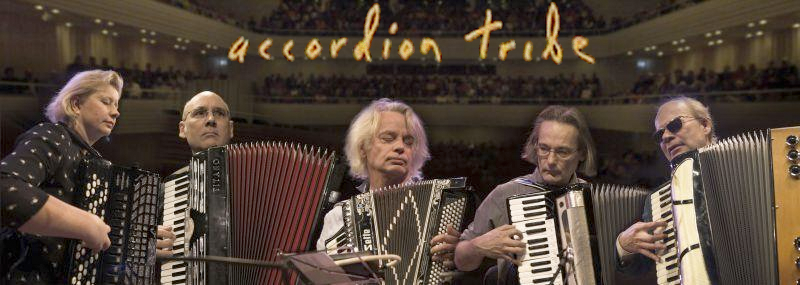 Accordion tribe. Music travels